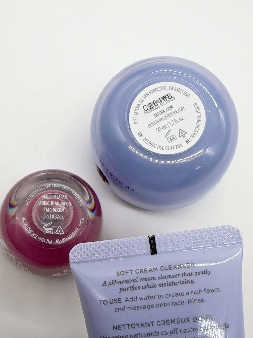 Dewy Skin & Lips Hydrating Ritual Set, Rice Wash, Dewy Skin Cream, Lip Mask new